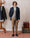 Our Melange grigio chiaro 100% lana merino Arrone gilet collo a v - Picture 11 - Velasca