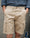 Our Beige 100% cotone Cisternino pantaloncini cargo - Picture 11 - Velasca