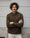 Our Verde militare bottonato 100% lana merino Suvereto maglione girocollo - Picture 1 - Velasca