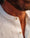 Our Bianco 100% lino Allerona camicia alla coreana - Picture 2 - Velasca