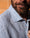 Our A righe bianche e blu 100% lino Brisighella camicia classica - Picture 2 - Velasca