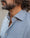 Our A quadretti bianchi e azzurri flanella 100% cotone Venosa camicia - Picture 2 - Velasca