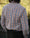 Our Fantasia scozzese blu, panna, rosso e marrone 100% cotone Cormons camicia texana - Picture 3 - Velasca