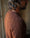 Our Rosso mattone 100% lana shetland Mezzano maglione girocollo - Picture 3 - Velasca