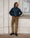 Our Nocciola velluto a coste 98% cotone 2% elastane Soncino pantalone 5 tasche - Picture 3 - Velasca