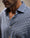 Our A quadretti bianchi e blu flanella 100% cotone Venosa camicia - Picture 3 - Velasca