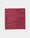 Our A sfondo Rosso 100% seta stampata macrofantasia Pietracamela pochette - Picture 4 - Velasca