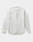 Our Bianco 100% lino Allerona camicia alla coreana - Picture 5 - Velasca