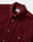 Our Bordeaux velluto a coste 100% cotone Irsina camicia texana - Picture 6 - Velasca