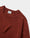 Our Arancione scuro 50% lana di yak 50% lana di alpaca Portobuffolè maglione girocollo - Picture 6 - Velasca