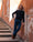 Our Blu scuro 100% cotone Colletta maglione girocollo - Picture 7 - Velasca