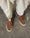Our Marrone tabacco pelle di vitello scamosciata Baccioch sneakers - Picture 8 - Velasca