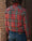 Our Fantasia scozzese rosso, blu, bianco e giallo 100% cotone Cormons camicia texana - Picture 8 - Velasca
