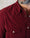 Our Bordeaux velluto a coste 100% cotone Irsina camicia texana - Picture 8 - Velasca
