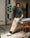 Our Blu slavato jersey 100% cotone Navelli t-shirt con taschino - Picture 8 - Velasca