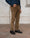 Our Nocciola velluto a coste 98% cotone 2% elastane Soncino pantalone 5 tasche - Picture 8 - Velasca