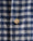 Our A quadretti bianchi e blu flanella 100% cotone Venosa camicia - Picture 8 - Velasca