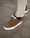 Our Marrone tabacco pelle di vitello scamosciata Baccioch sneakers - Picture 9 - Velasca