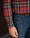 Our Fantasia scozzese rosso, blu, bianco e giallo 100% cotone Cormons camicia texana - Picture 9 - Velasca