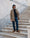 Our Blu scuro 100% cotone Colletta maglione girocollo - Picture 11 - Velasca
