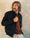Our Rosso mattone 100% lana shetland Mezzano maglione girocollo - Picture 11 - Velasca